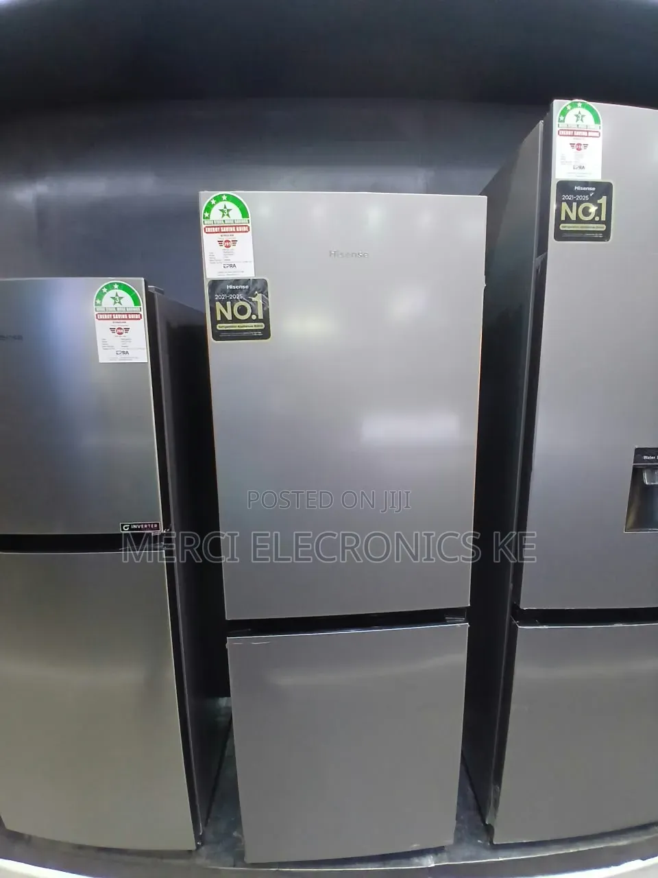 Hisense Fridge 230L Bottom Freezer Silver REF226DR