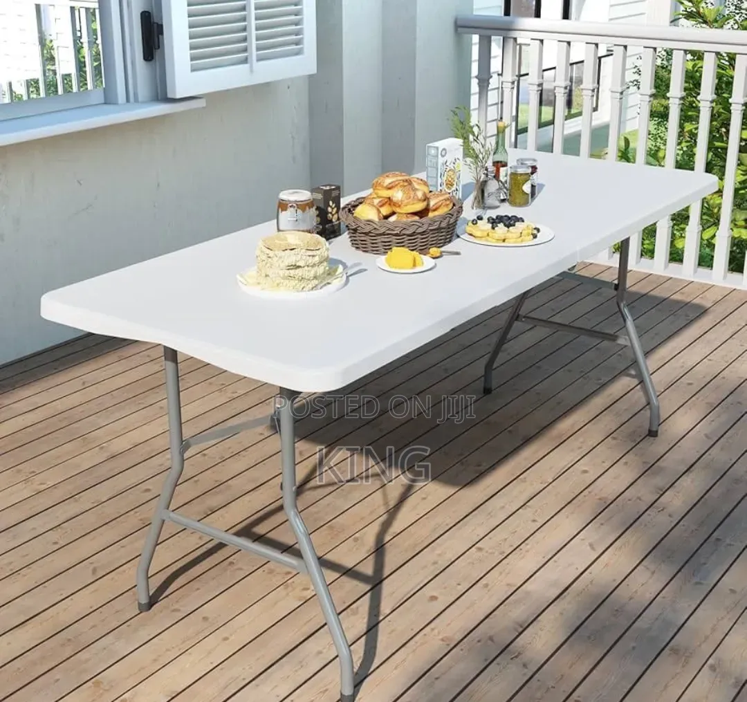 Rectangle Modern Table Plastiki Foldable