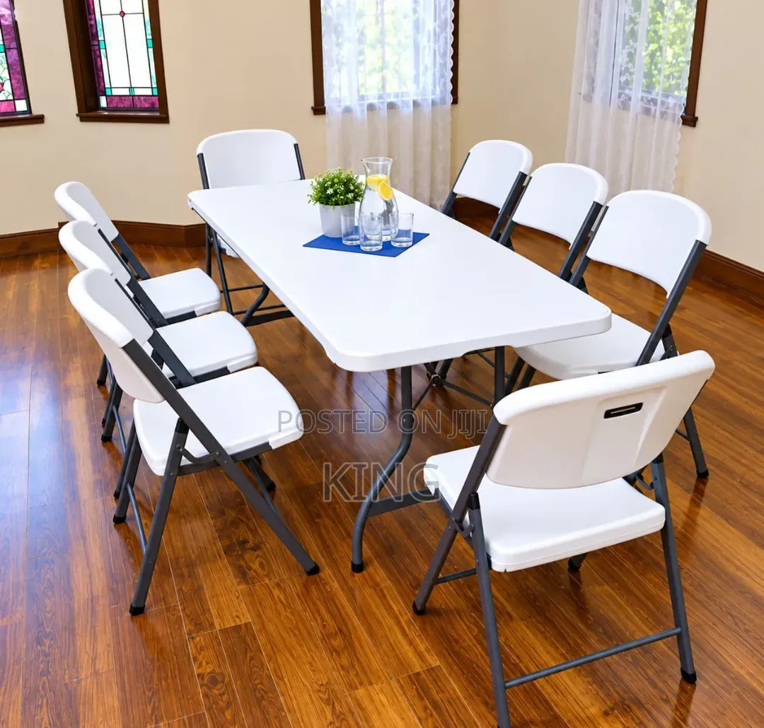 Rectangle Modern Table Plastiki Foldable
