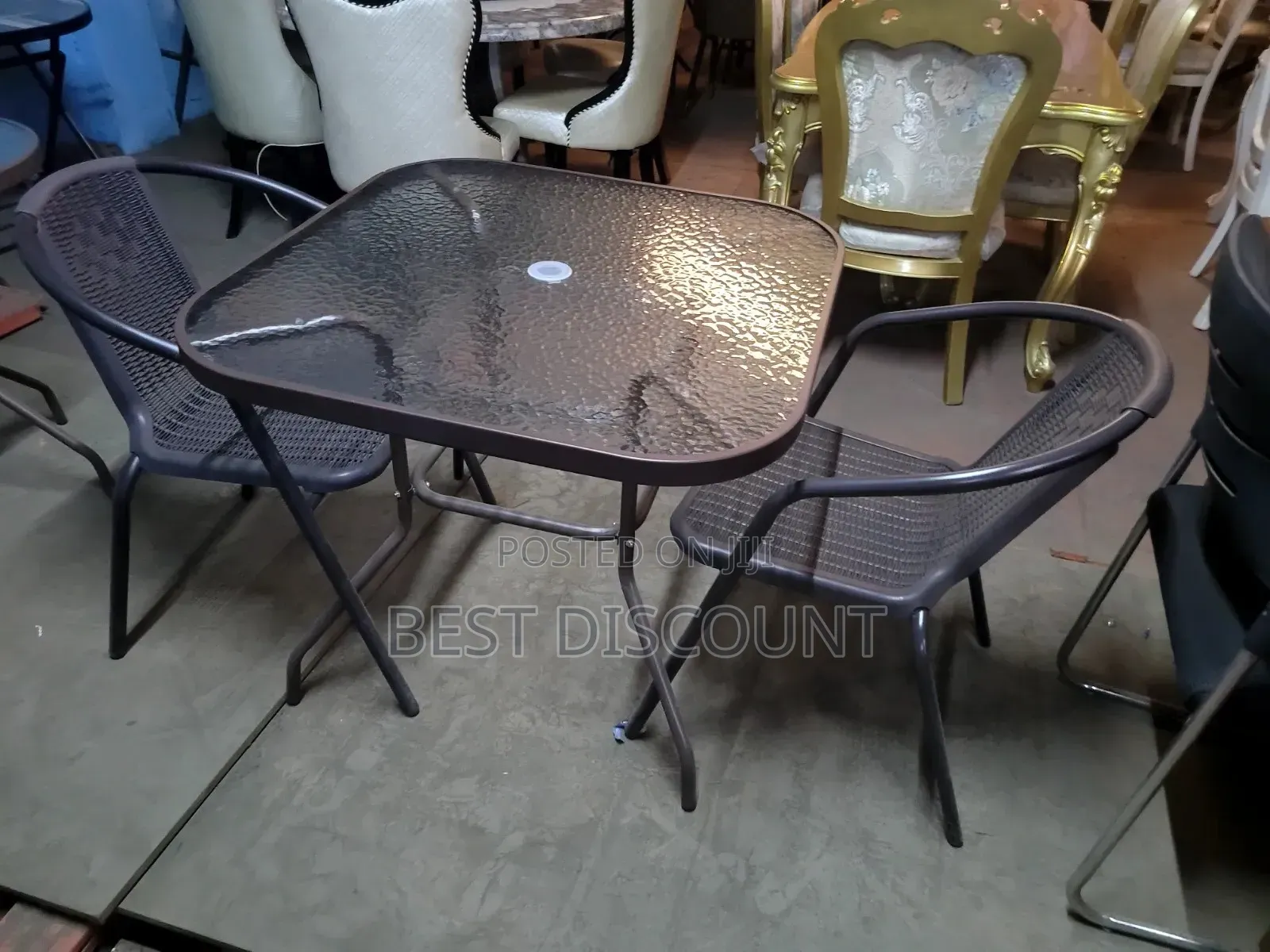 Outdoor Set With 4 - Chairs