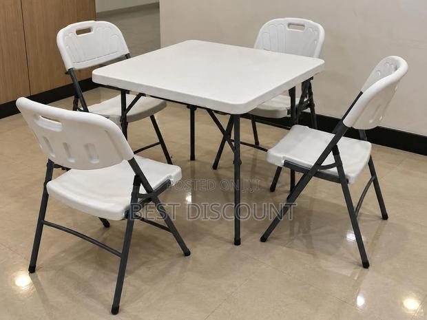 Foldable Table and Chairs Set - main view