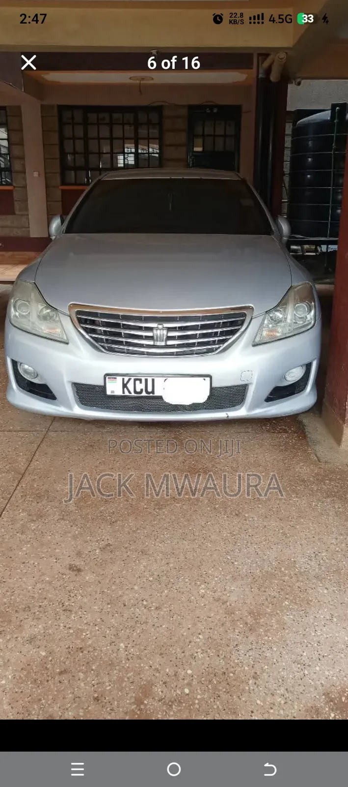 Toyota Crown 2012 Gray