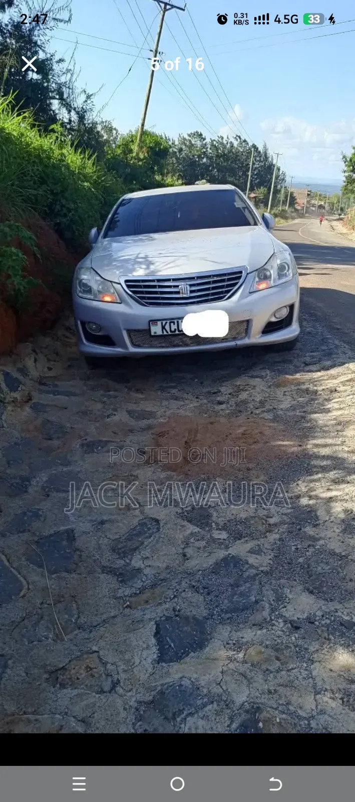 Toyota Crown 2012 Gray