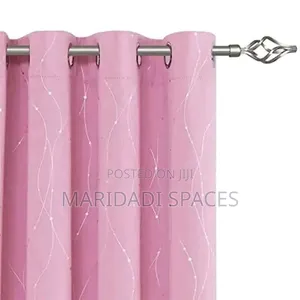 2m Expandable Double Curtain Rod