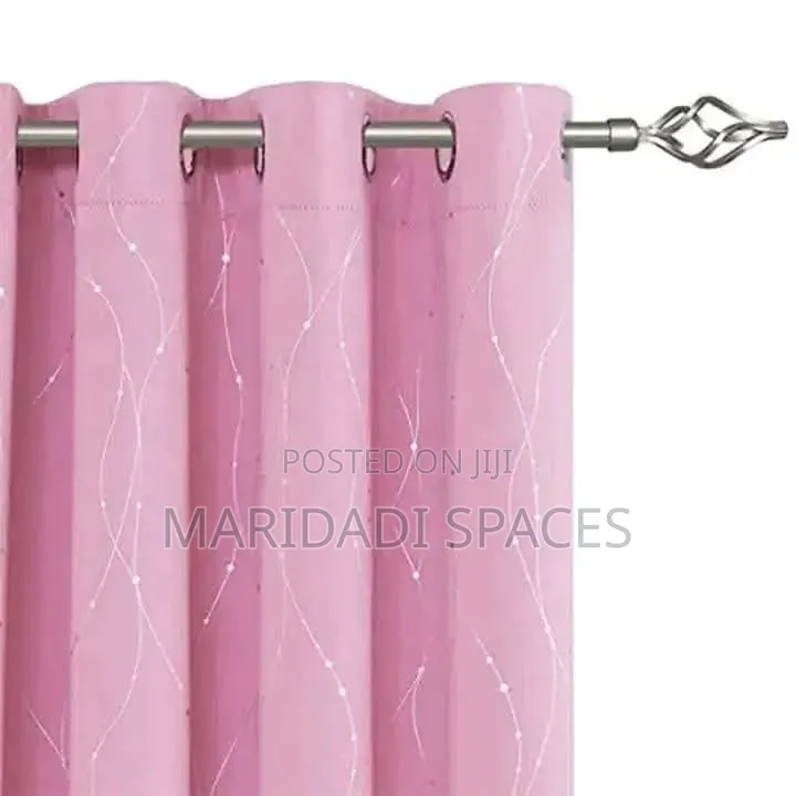 2m Expandable Double Curtain Rod