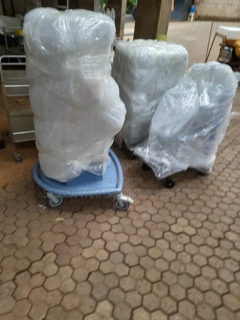 Wrapping Services While moving.Storage.Yard Space.