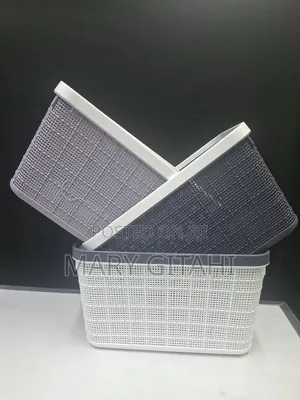 Large Plastic Storage Basket