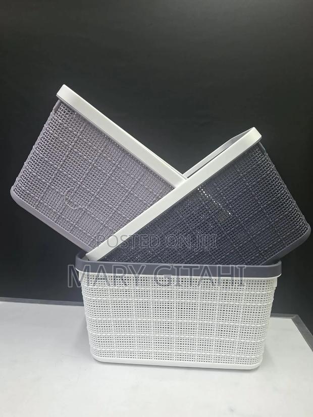 Large Plastic Storage Basket