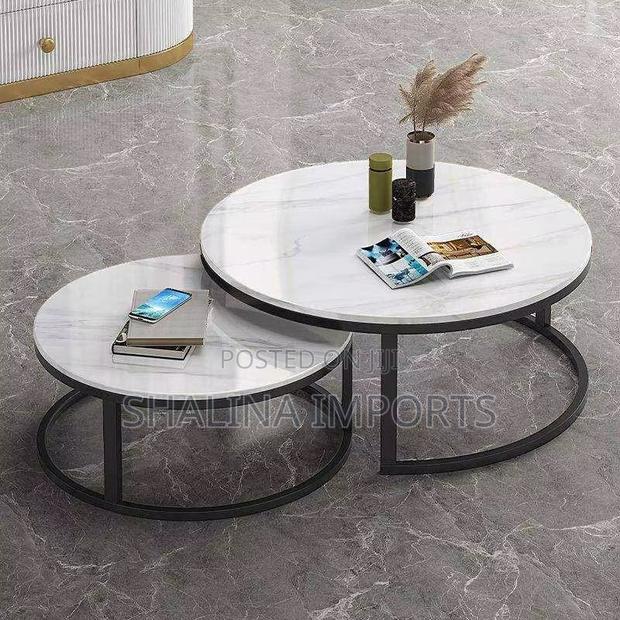 Pure Marble Nesting Table - thumbnail 2