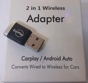 Car Smart Converter Wireless Carplay Box 2in1wireless Adapter Android