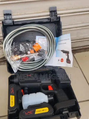 Wireless Car Wash Pressure Spray Gun With 2 Batteries