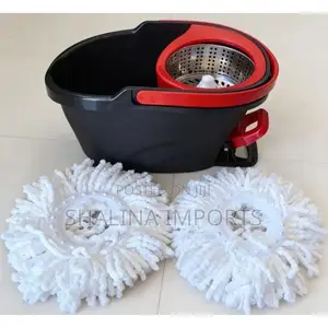 12L 360 Degrees Foot Pedal Spin Mop and Bucket