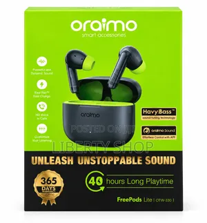 Oraimo Headset – Wireless Bluetooth Headphones With Comfortable Fit Fo