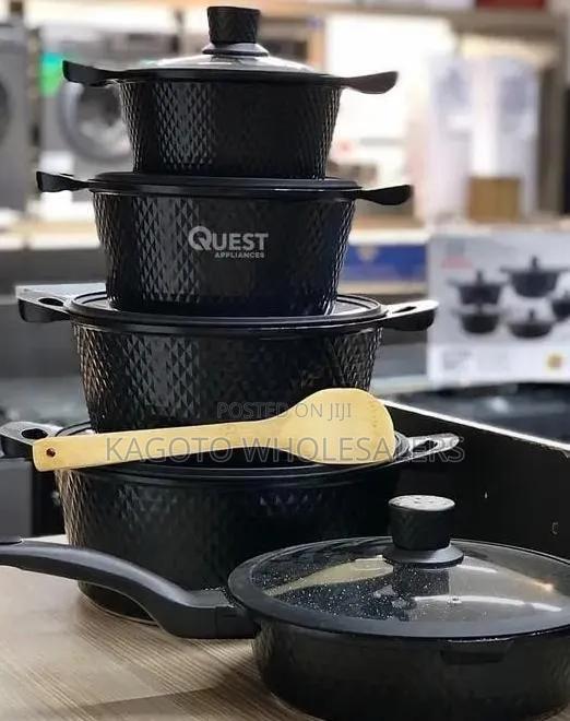 Bosch 11pcs Cookware Set With Silicone Lid - main view