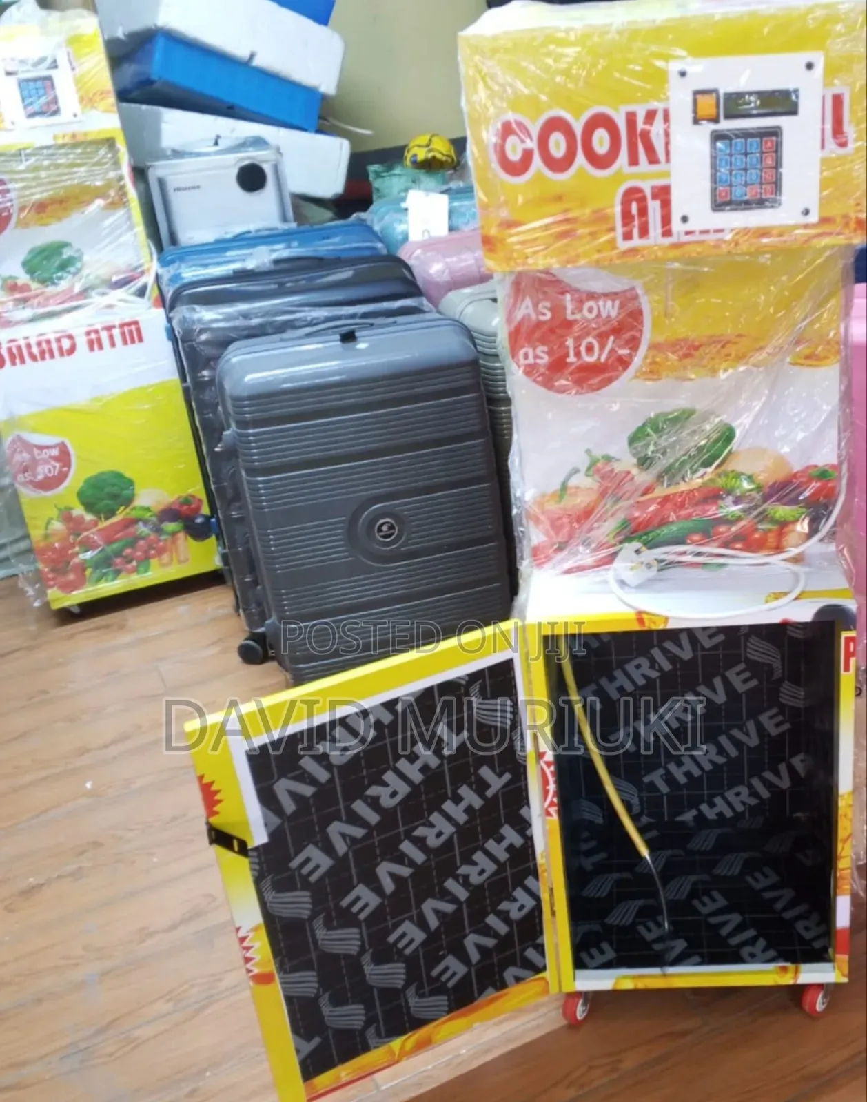 Cooking Oil ATM Dispensing Machine.