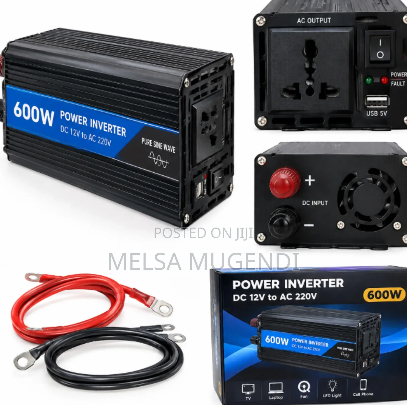 Durable 600W DC AC Power Conversion Inverter