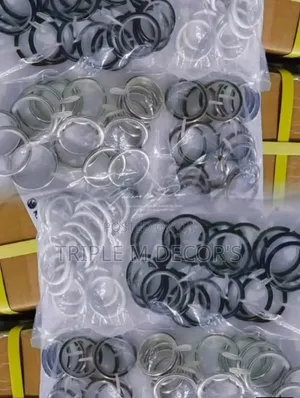 Silent Curtain Rings With Plastic Liners – Noise-Free & Smooth Glide