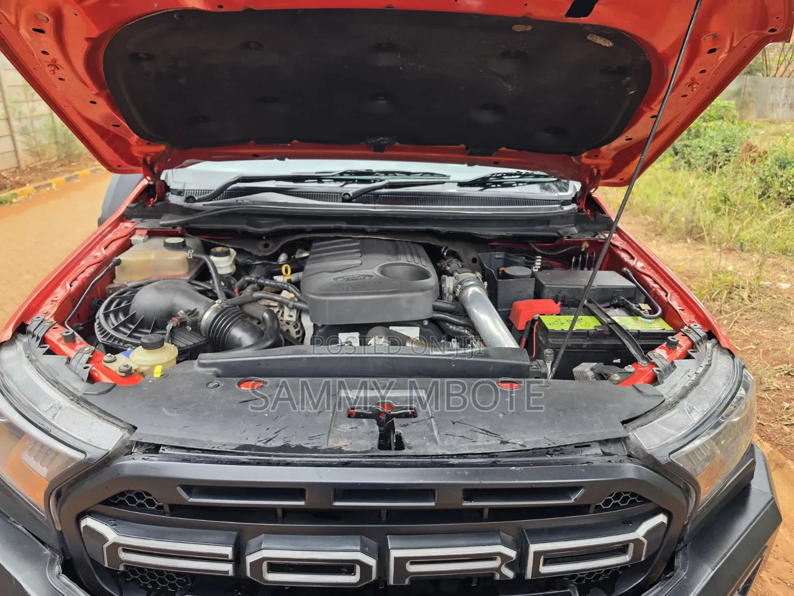 Ford Ranger Wildtrak 2016 Red