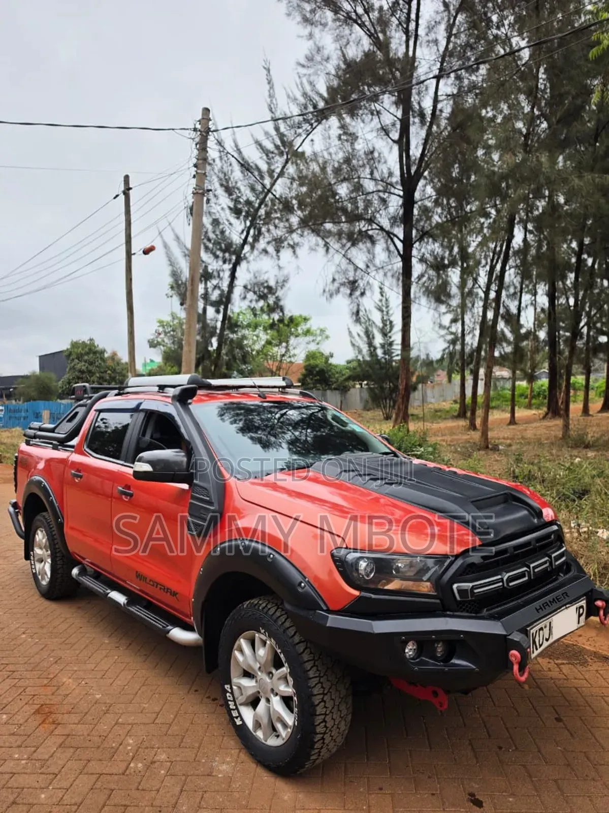 Ford Ranger Wildtrak 2016 Red