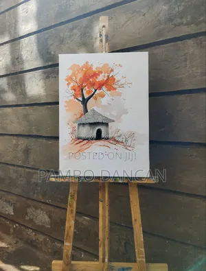 Acrylic Watercolor on Canvas