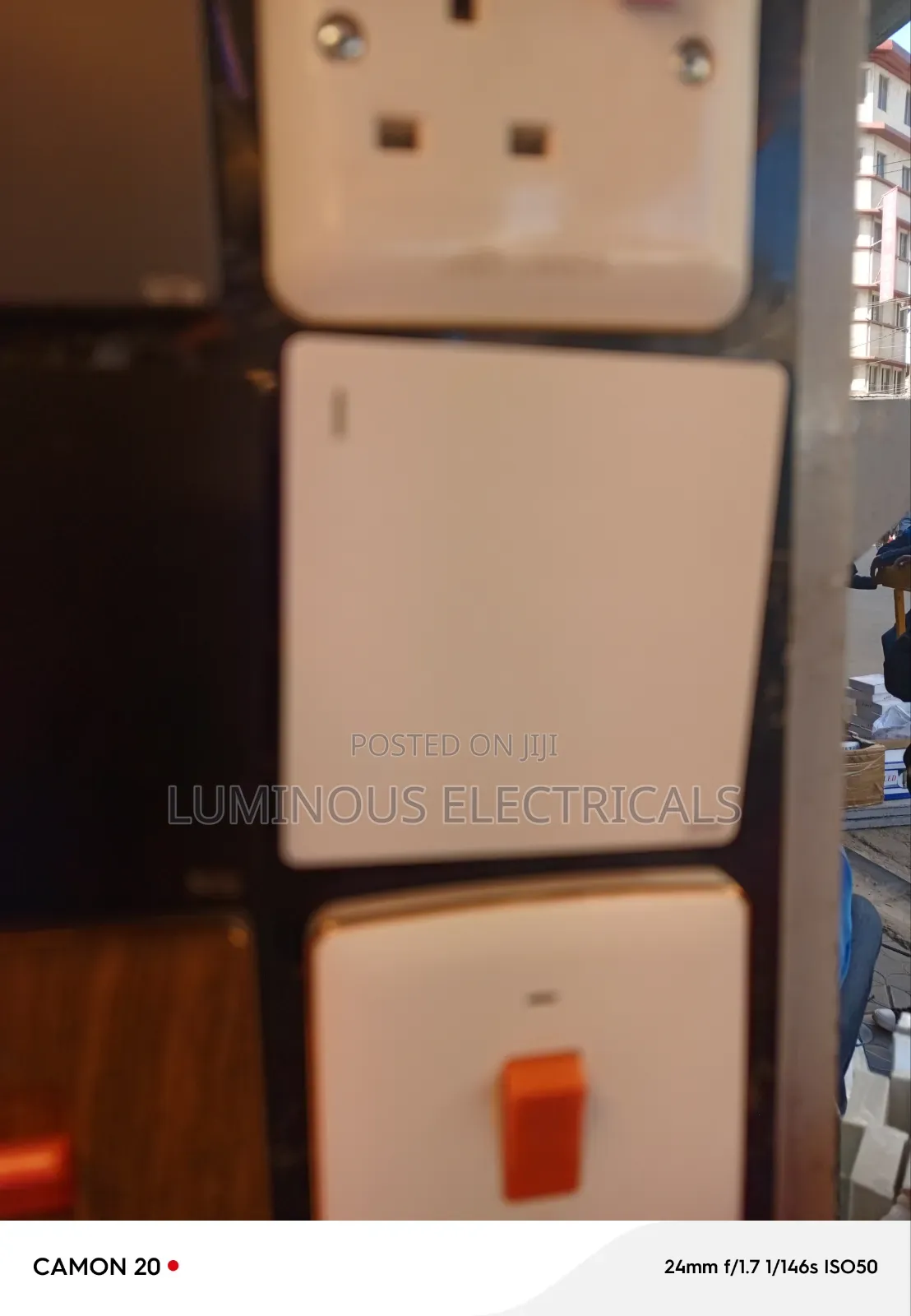 Elegant Imara 2-Gang Electric Switch for Home & Office