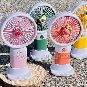 Rechargeable Handheld Portable Mini Fan With Stand