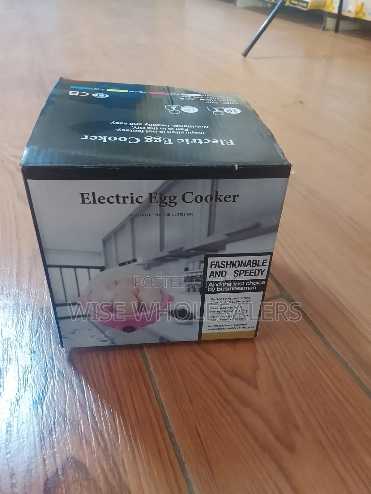 Electric Egg Boiler and Steamer With Transparent Lid