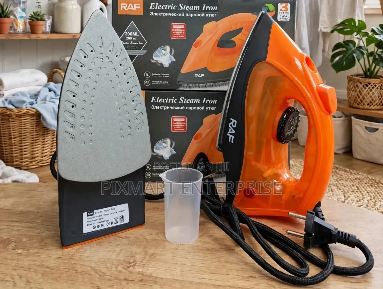 Affordable Steam Iron Box for Home Clothes Care