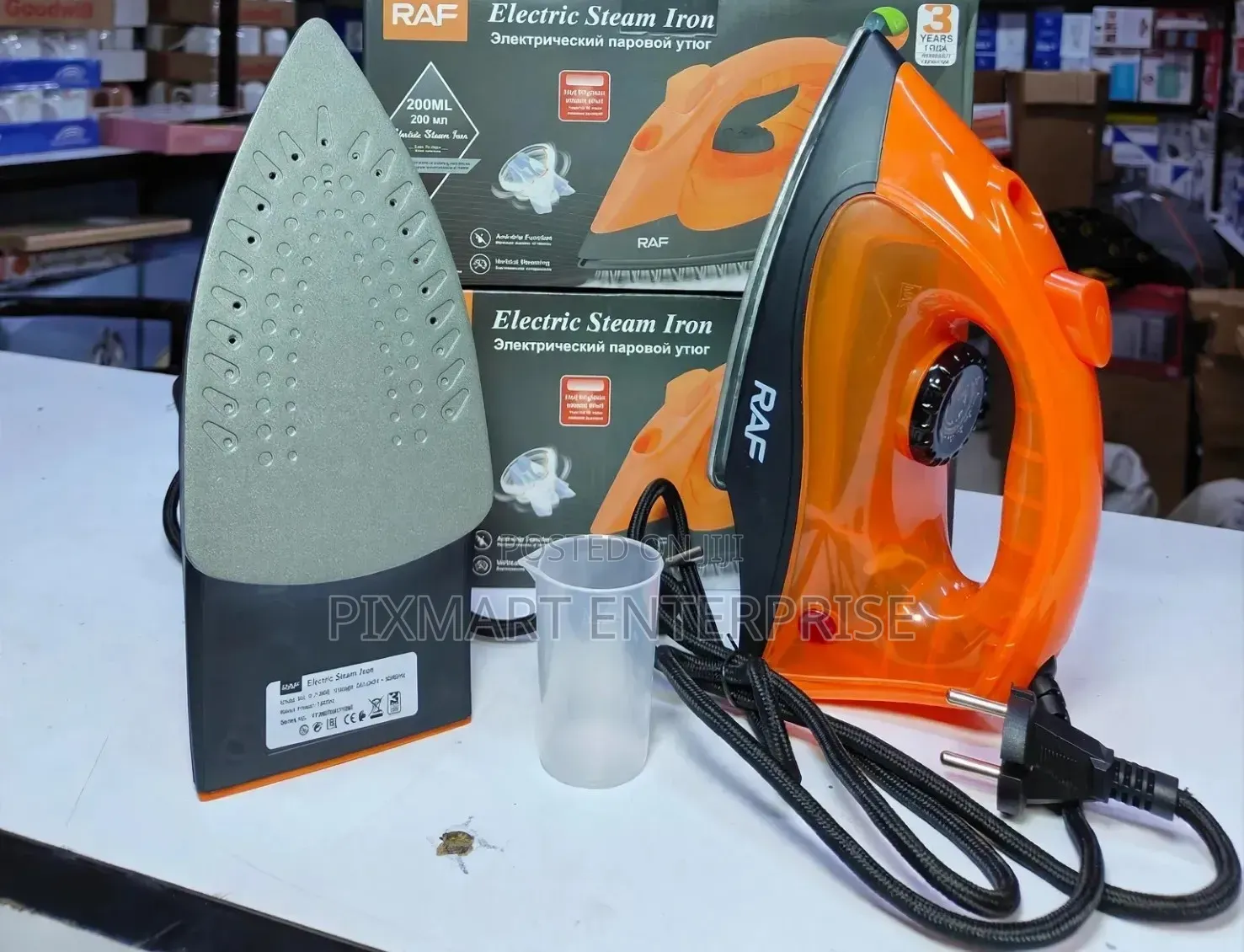 Affordable Steam Iron Box for Home Clothes Care