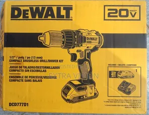 Brand New Genuine US DeWALT DCD777D1 Brushless Drill + Transformer
