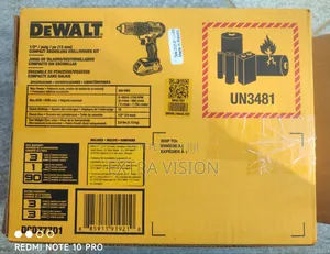 Brand New Genuine US DeWALT DCD777D1 Brushless Drill + Transformer