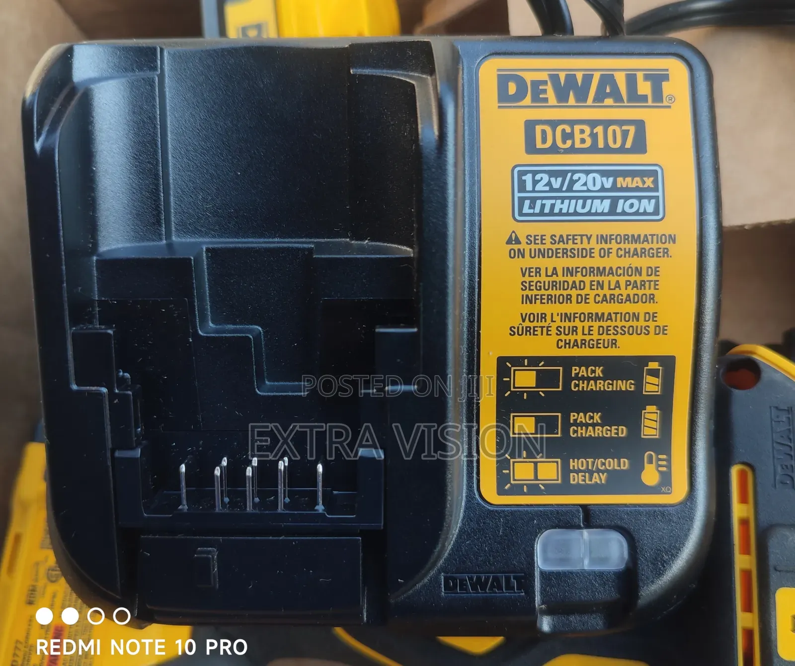 Brand New Genuine US DeWALT DCD777D1 Brushless Drill + Transformer
