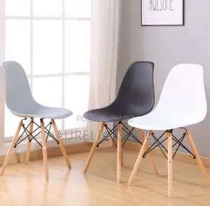 Black Chairs and Black Dining Table