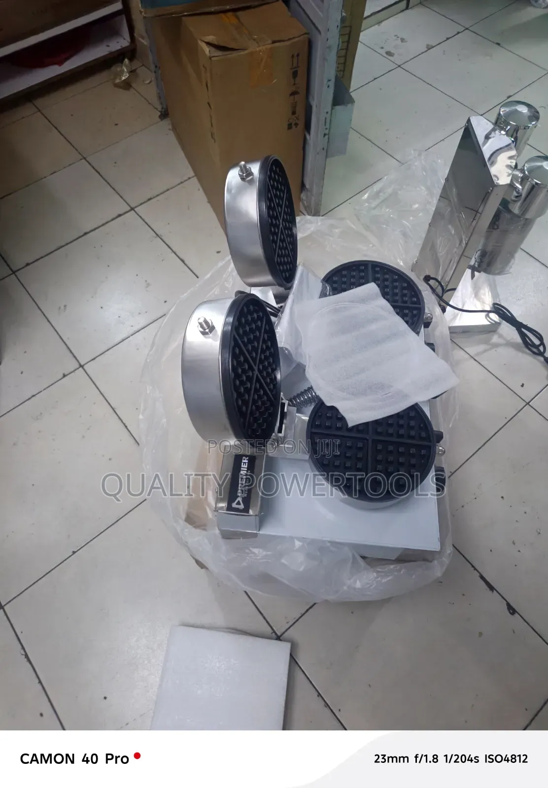 Commercial Double Waffle Baker-Smart