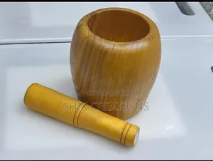 Mortal Pestle Wooden Material