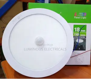 18W Round LED Panel Light With Smart Motion Sensor (1500 Lumens)