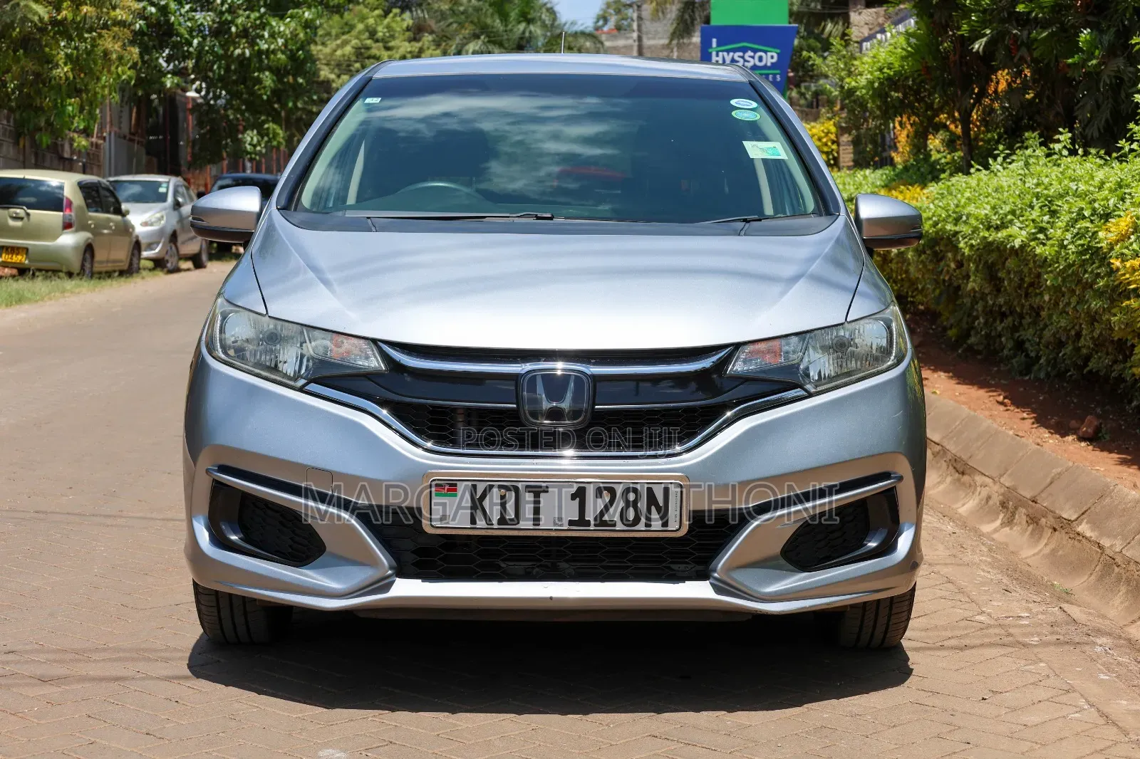 Honda Fit 2017 Silver