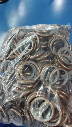 Quality Silent Slide Curtain Rings – Universal Fit for Curtain Rods