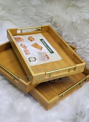 3 in 1 Bamboo Tray in Different Sizes