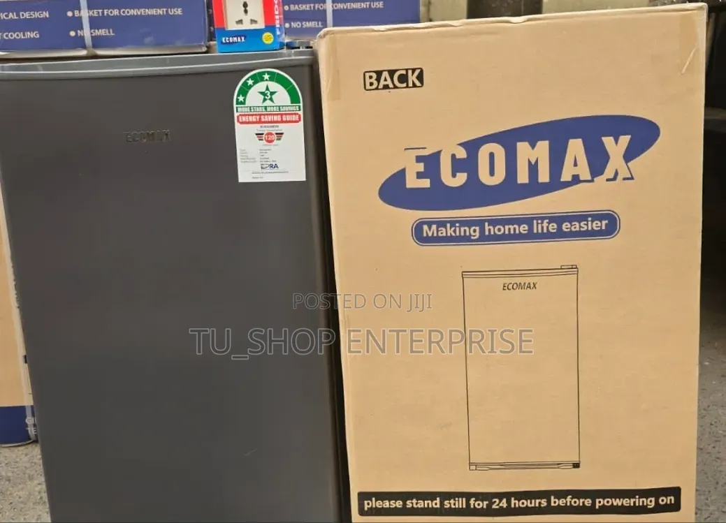 Ecomax 90 Litres Dark Silver Single Door Refrigerator With Free