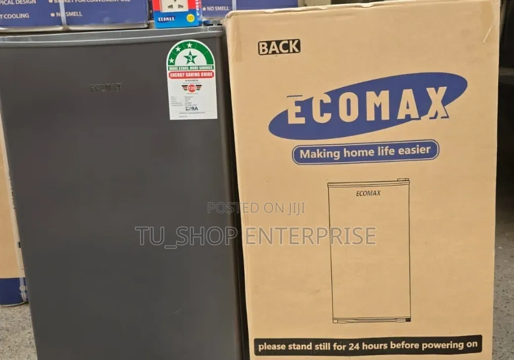 Ecomax 90 Litres Dark Silver Single Door Refrigerator With Free