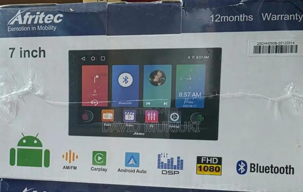Afritec 7-Inch Android Car Stereo Touchscreen - main view
