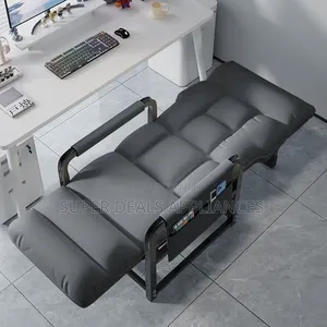 Sofa Bed Inclined Gray Chair