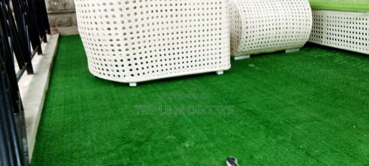Green Artificial Turf Grass Mat – Low Maintenance