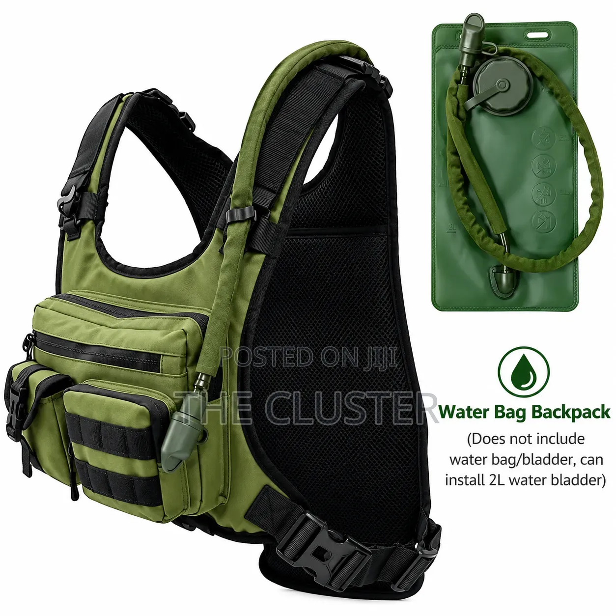 Chest Rig Bag Multifunction Zipper Chest Backpack/ Walking Hiking