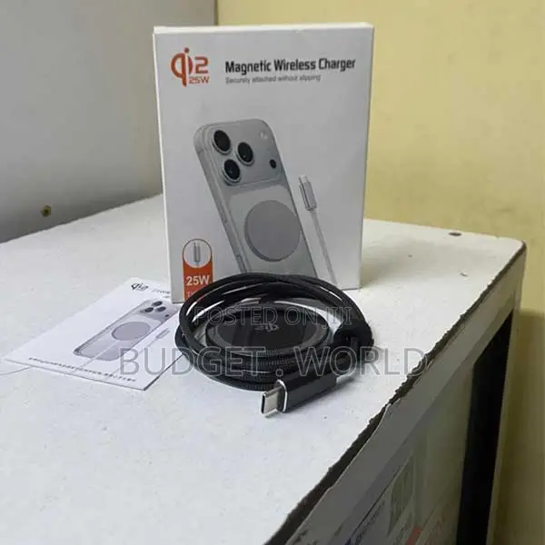Convenient and Modern Designed Q12 25W Magnetic Wireless Charger