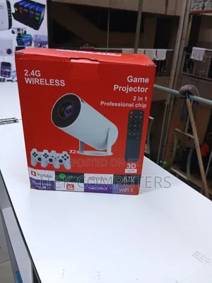 HY300 Mini Projector With Android 11 for Convenient Smart Viewing