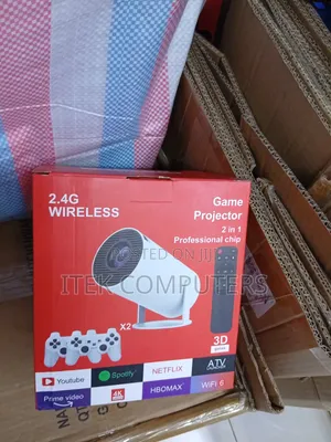 HY300 Mini Projector With Android 11 for Convenient Smart Viewing