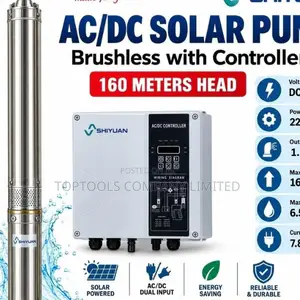 Premier AC Dc Solar Pump Brushless With Controller 160mtr