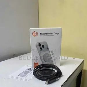 Black Durable Braided USB-C Charging cableQ12 Speed Charging Pad
